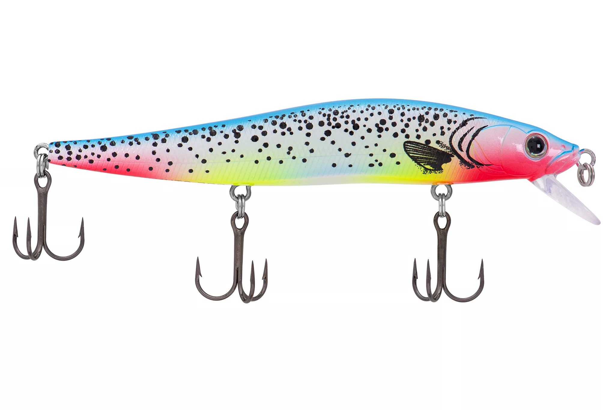 Воблер KYODA Pre-Stun Minnow-110F, длина 11,0 см, вес 13,0 гр, цвет P2278, заглубление 0-1,0 м