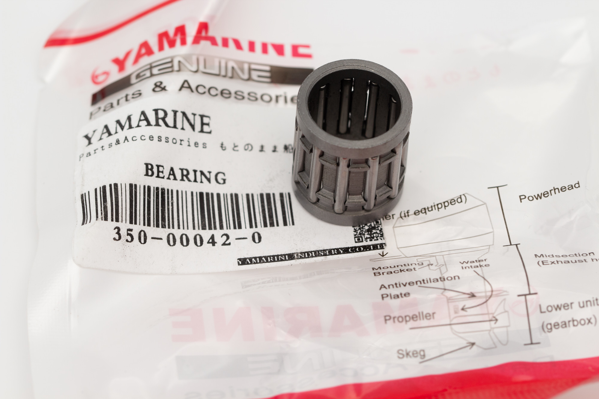 Подшипник шатуна верхний Tohatsu 350-00042-0