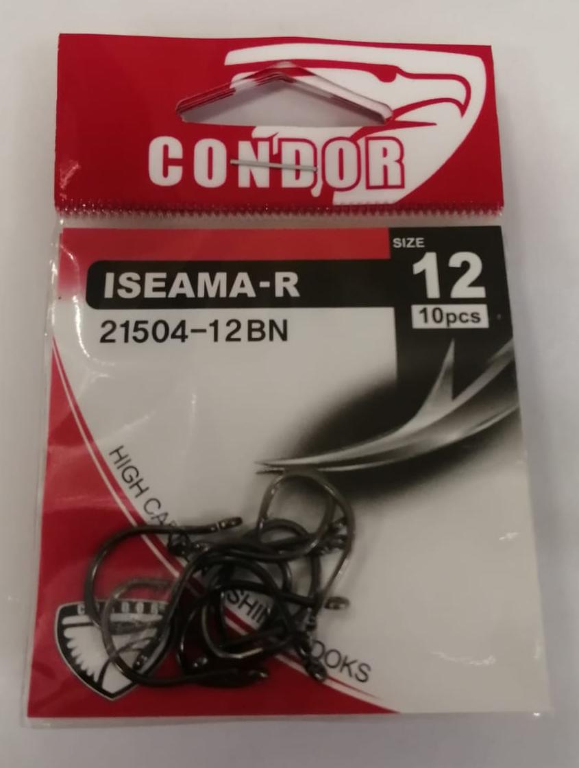 Крючок Condor Iseama-Ring №12 (рос.разм.) BN (50 шт./упак) Корея