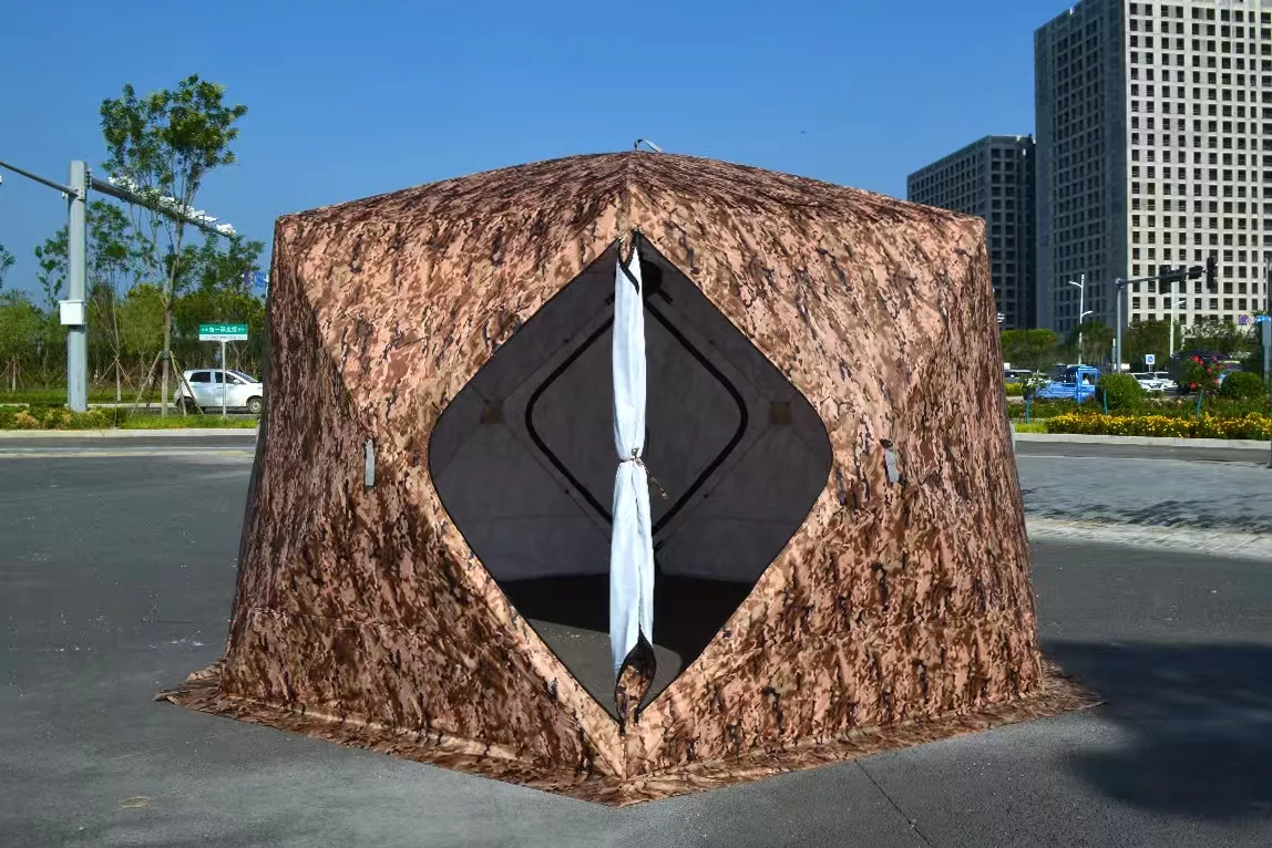 Палатка Куб "CONDOR" зимняя утепленная 6 сторон, 3,6 х 3,2 х 2,2 темный КМФ Палатка Куб "CONDOR" зимняя утепленная 6 сторон, 3,6 х 3,2 х 2,2 темный КМФ