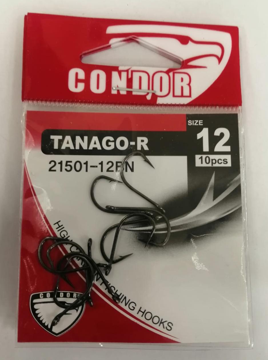 Крючок Condor Tanago-Ring №12 (рос.разм.) BN (50 шт./упак) Корея