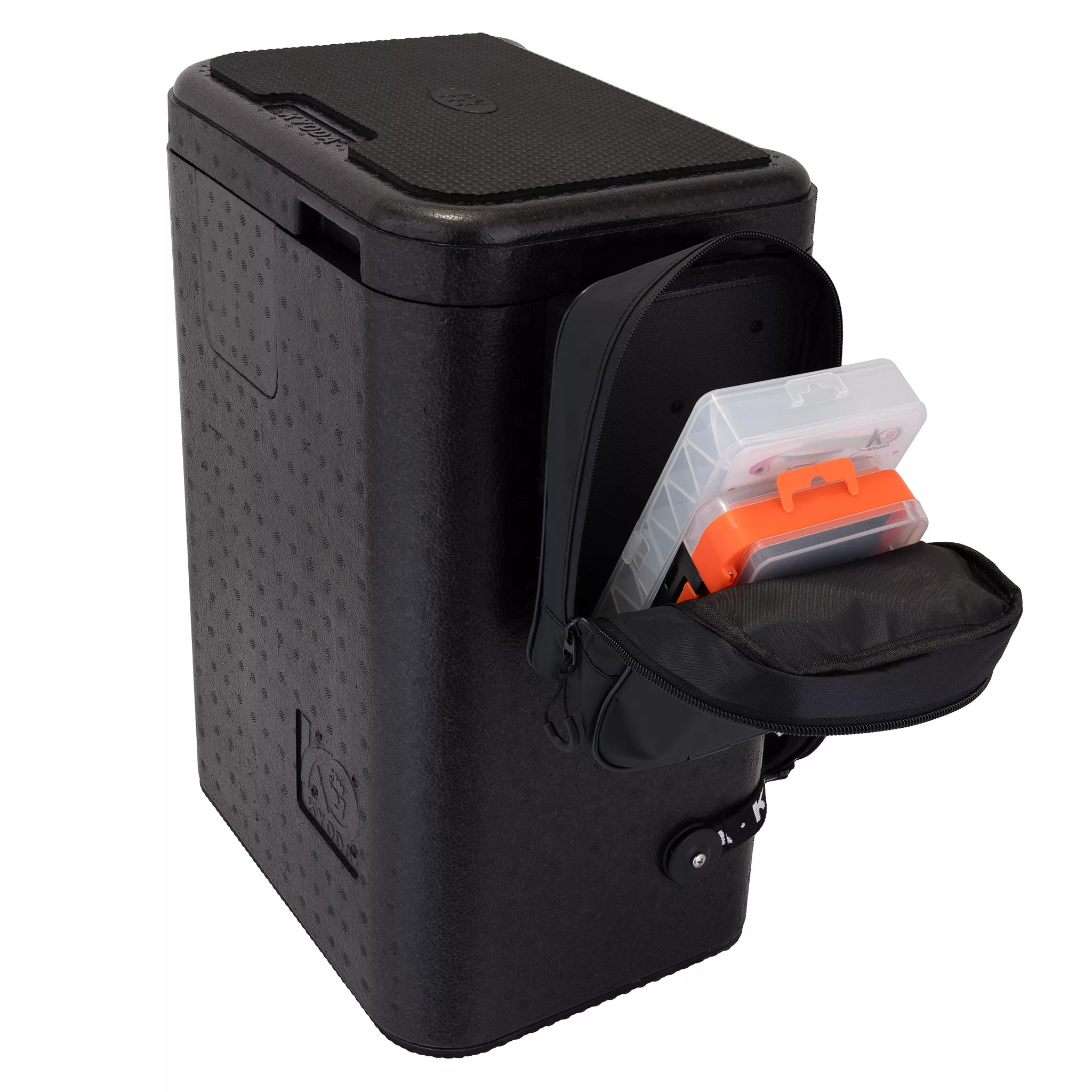 Ящик зимний KYODA, полипропиленовый (PPE), р-р 35х25х47, цвет черный Ящик зимний KYODA, полипропиленовый (PPE), р-р 35х25х47, цвет черный