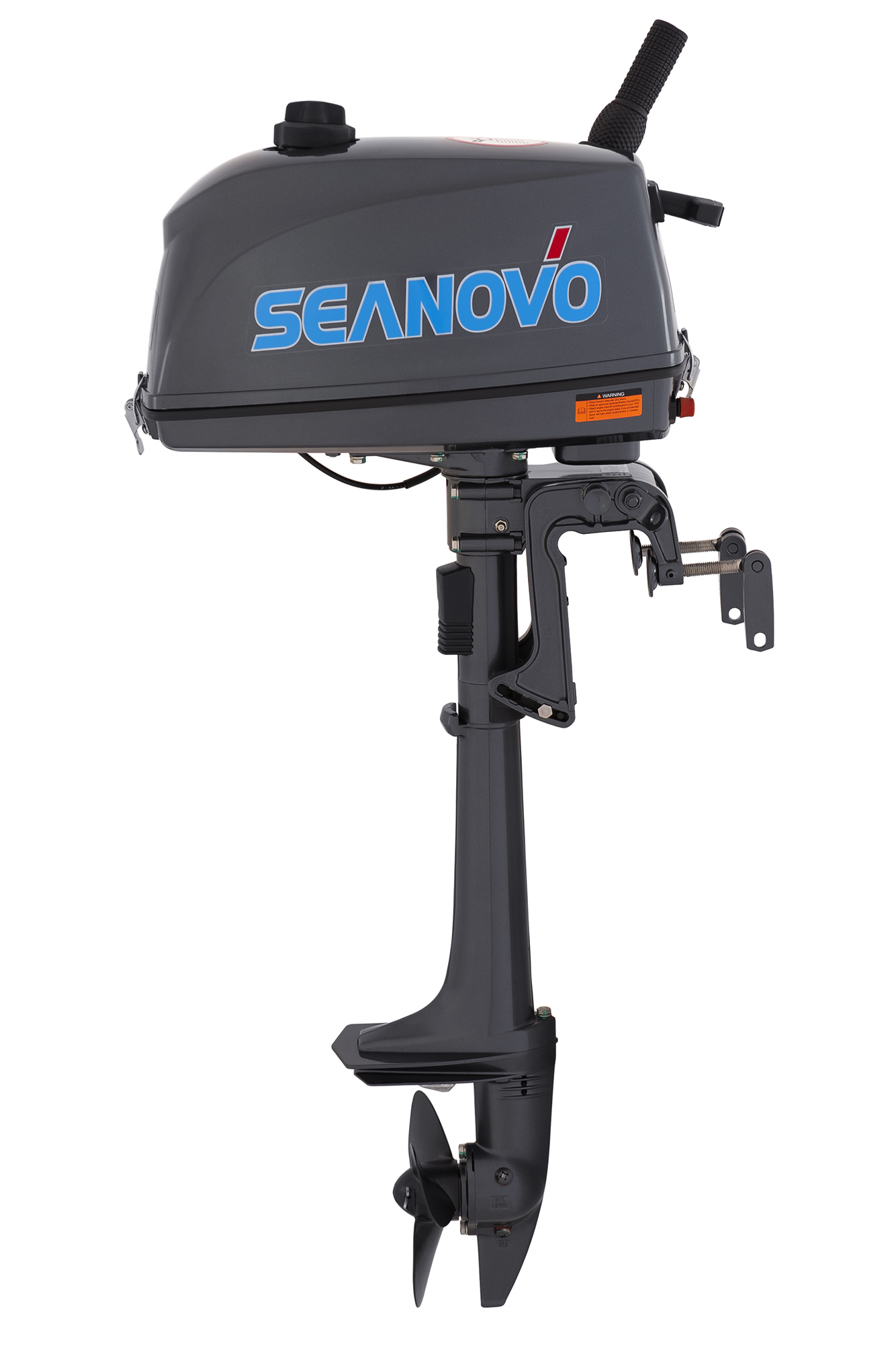 Двигатель лодочный SEANOVO, двухтактный, мощн. 3,0 л.с., короткая нога, SN3FHS, вес 9.8 кг Двигатель лодочный SEANOVO, двухтактный, мощн. 3,0 л.с., короткая нога, SN3FHS, вес 9.8 кг