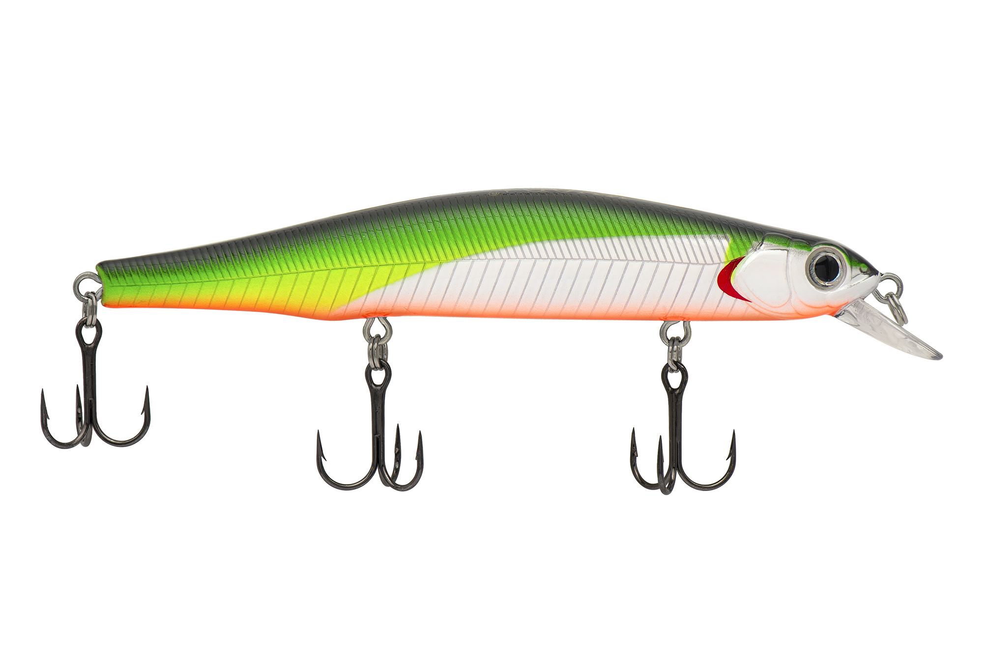 Воблер KYODA IRON MINNOW-110SP, длина 11,0 см, вес 17.0 гр, цвет P1243, заглубление 0,5-1,0м.