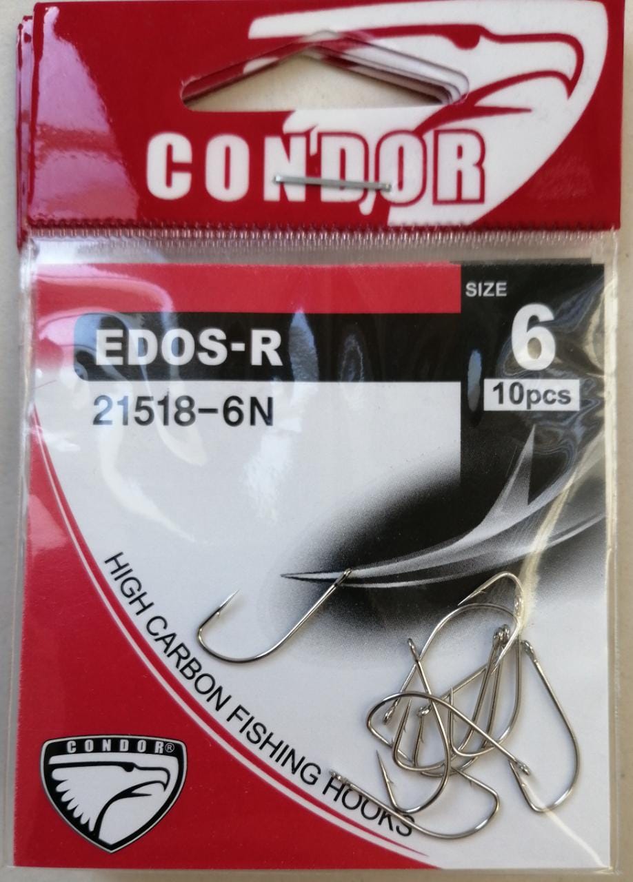 Крючок Condor Edos-Ring №6 N (50 шт./упак) Корея