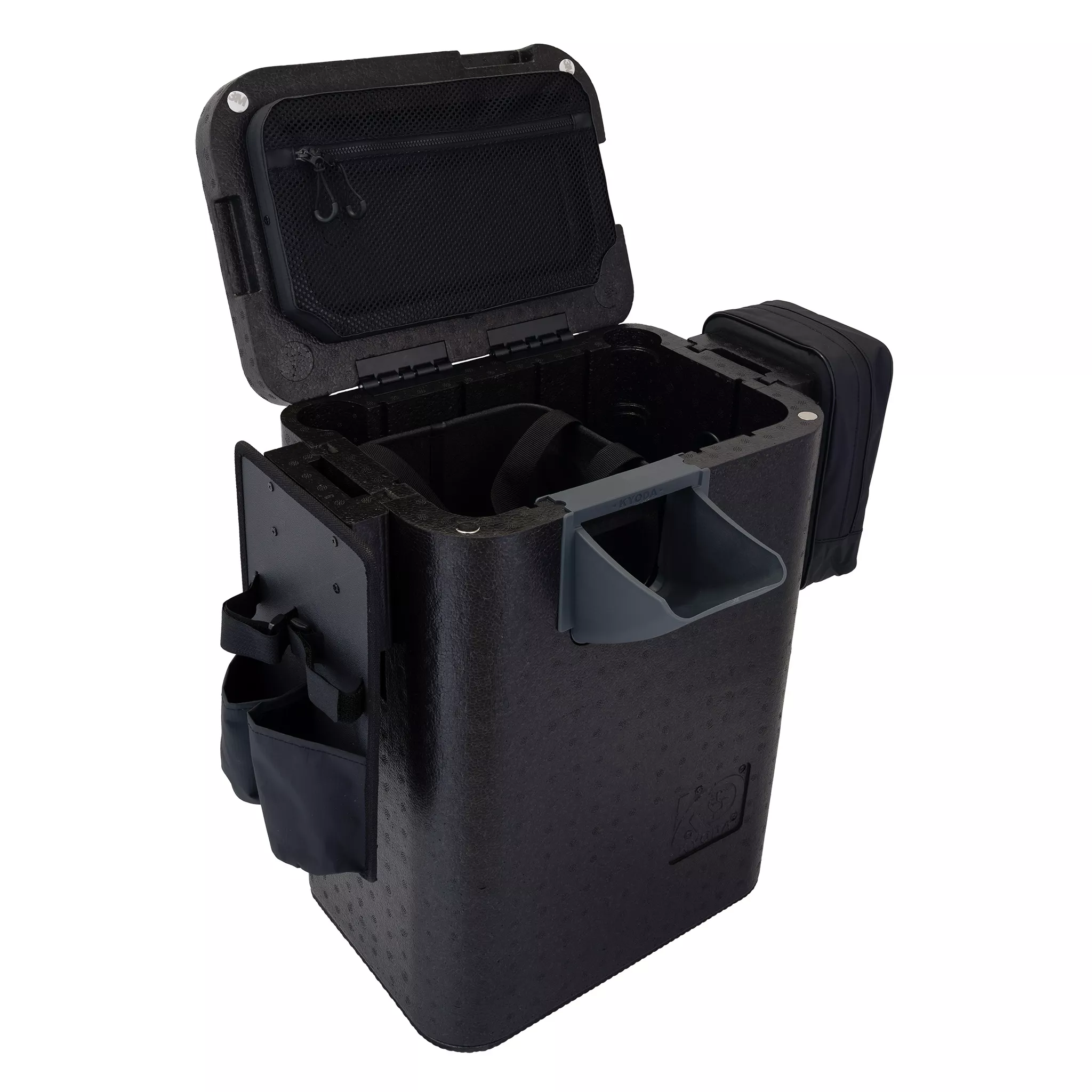 Ящик зимний KYODA, полипропиленовый (PPE), р-р 35х25х47, цвет черный Ящик зимний KYODA, полипропиленовый (PPE), р-р 35х25х47, цвет черный