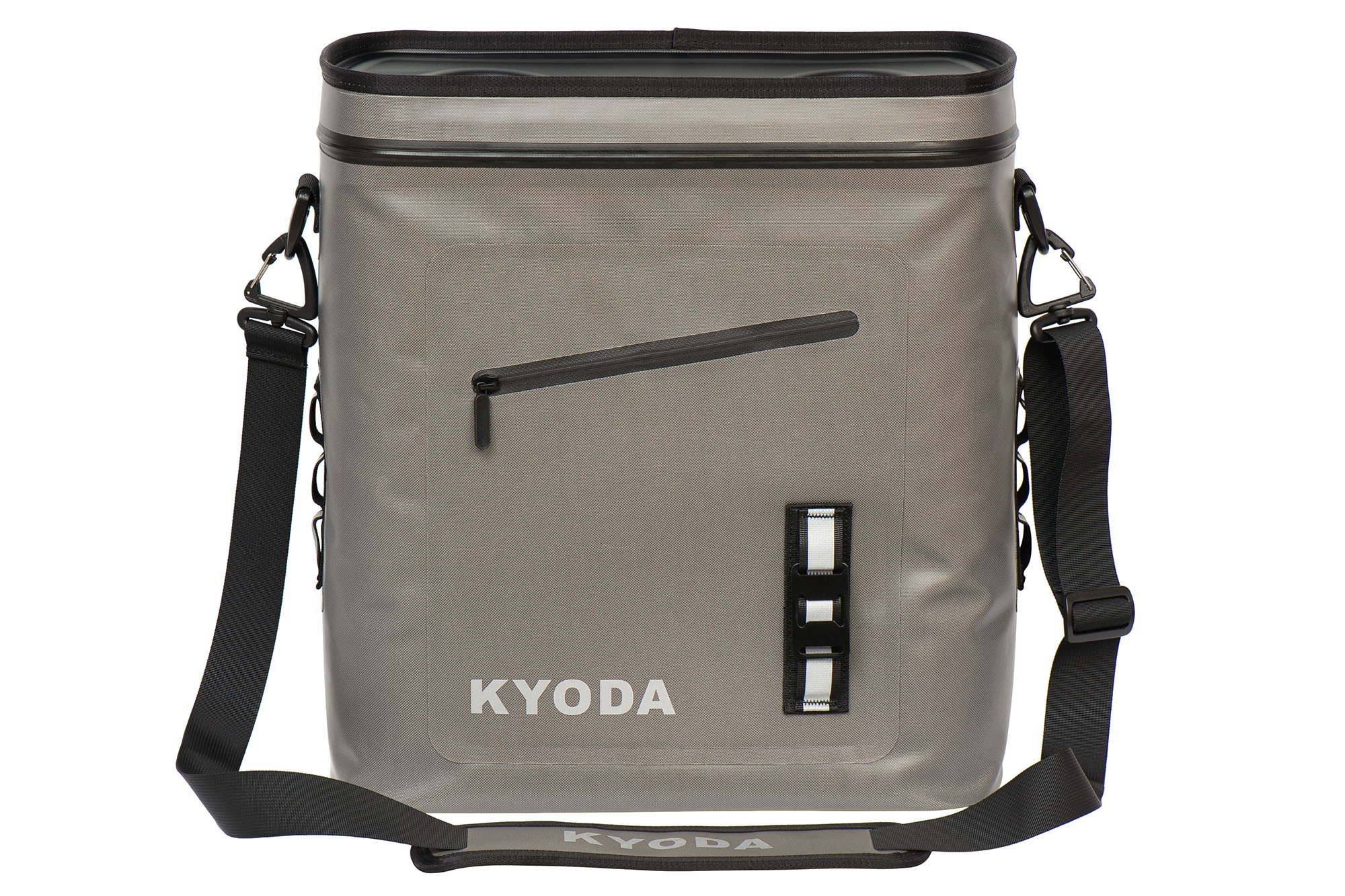 Tермобокс KYODA, жесткий каркас, 14 л, на багажник велосипеда, цвет серый, SC14-BB