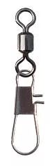 Вертлюг с карабином Rolling Swiver With Interlock Snap, цвет Black Nikel, размер 01 (50шт.)