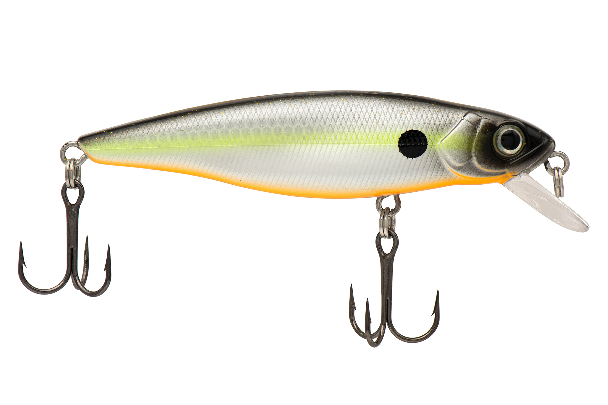 Воблер KYODA Globefish Minnow-55SP, длина 5,5 см, вес 4.0 гр, цвет P1282,  заглубление 0,7-1,0 м.