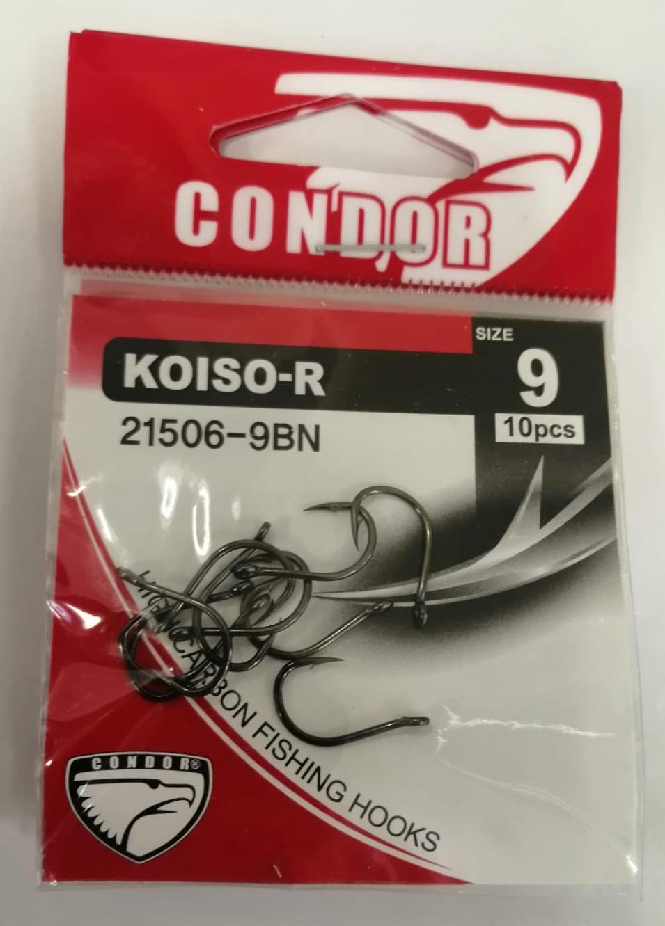 Крючок Condor Koiso-Ring №9 (рос.разм.) BN (50 шт./упак) Корея