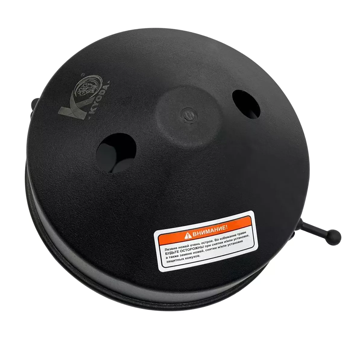 Чехол защитный для ножей ледобура "KYODA" d 200 мм, (ножи прямые), круглый на резинке