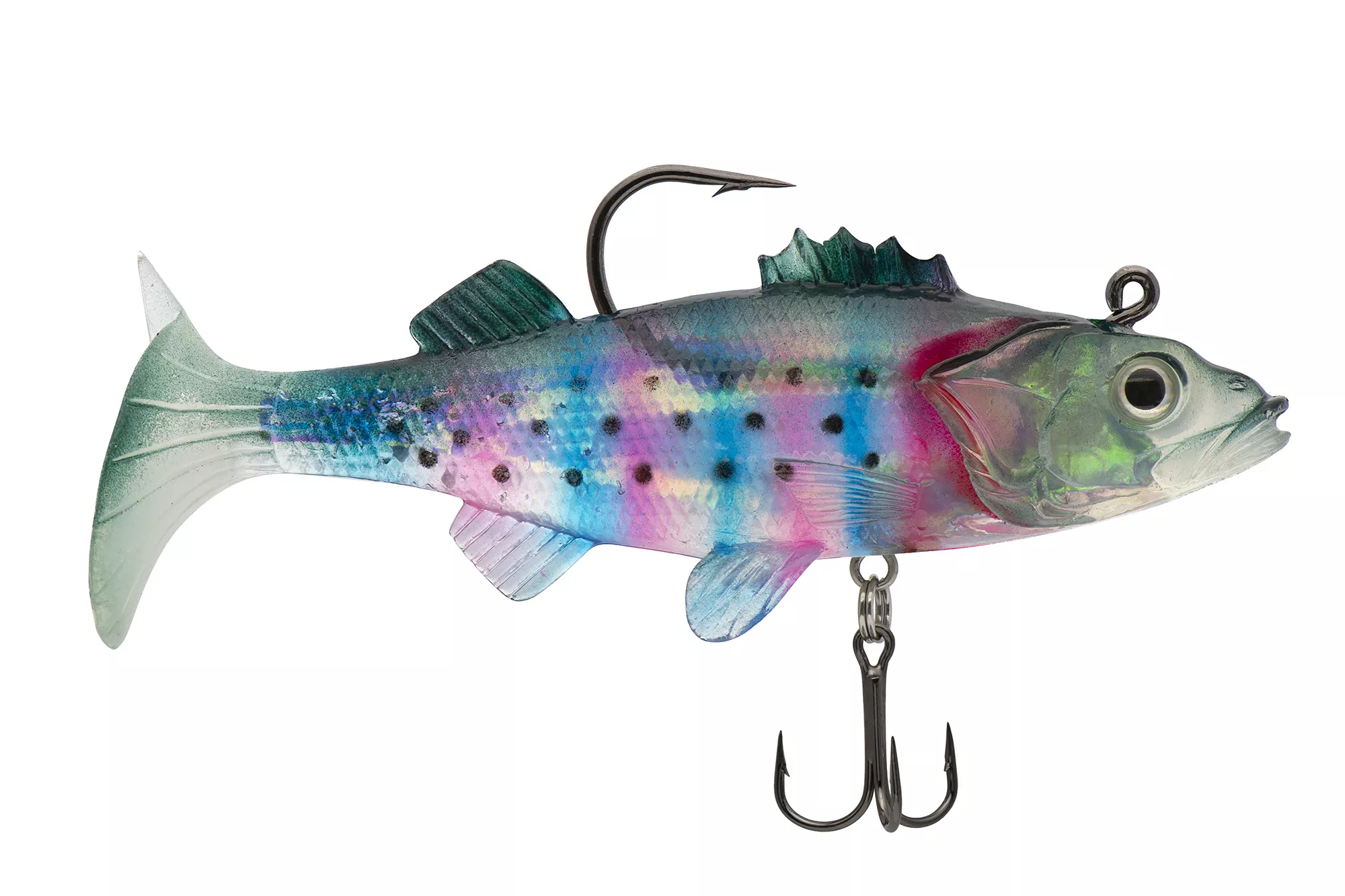 Виброхвост оснащённый CONDOR Crazy Bait NWPE04# размер 100 мм, вес 25 гр, цвет 03# (2 шт)