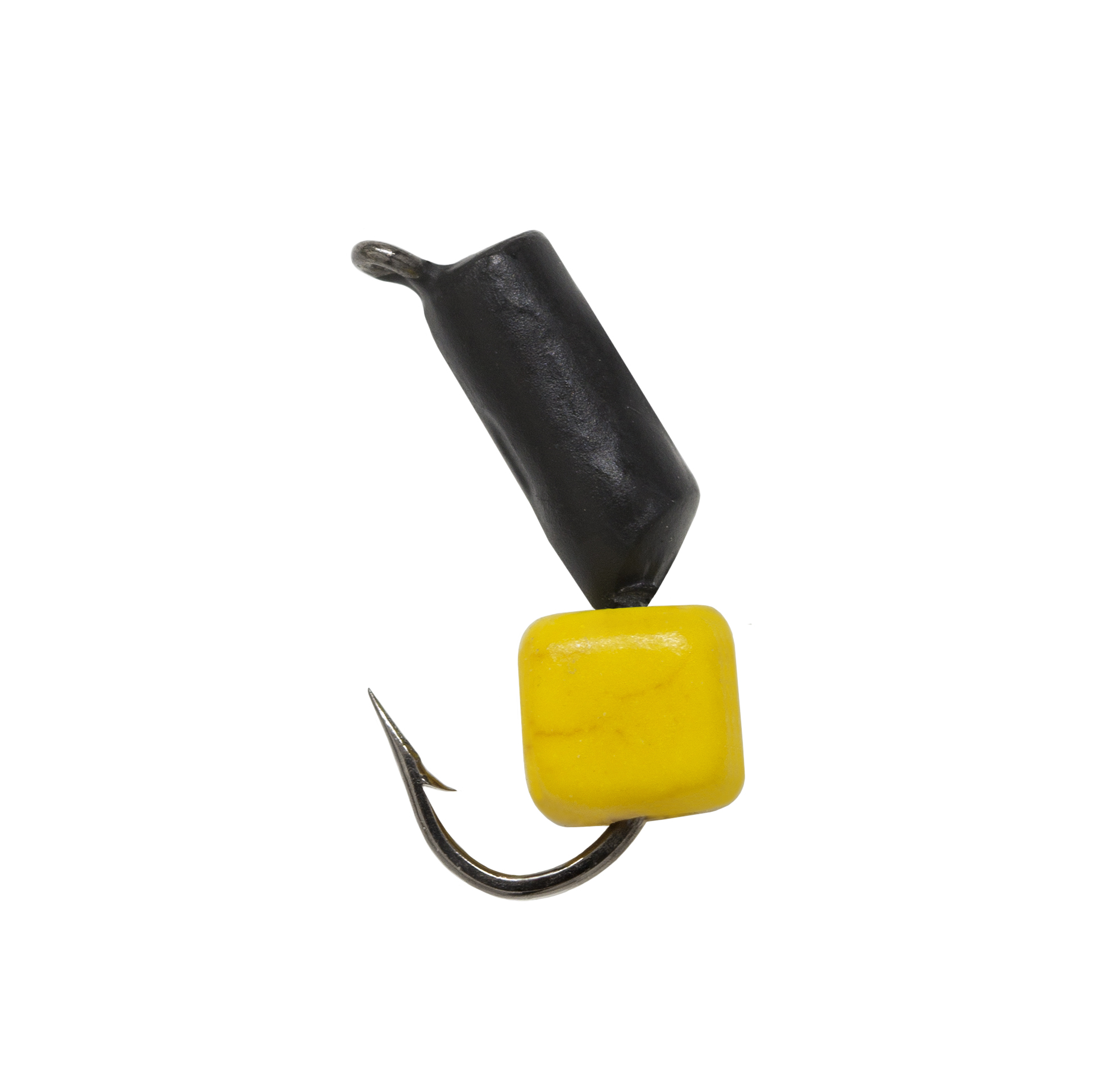 Столбик с "Сырным" кубиком, черный, 2 мм (15 шт)