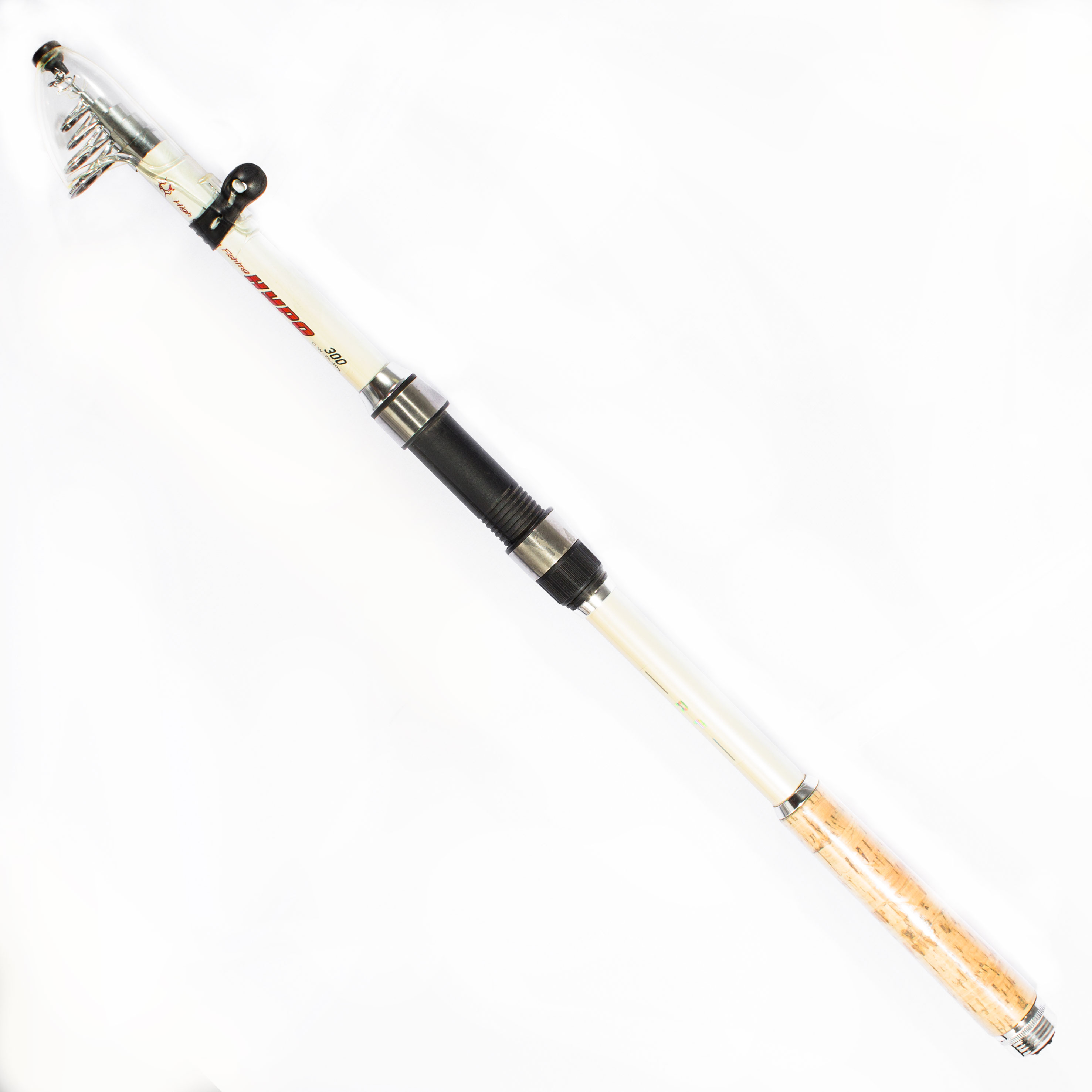 Спиннинг HYPO длина 3,60 м, тест 20-40 гр, carbon, телескопический