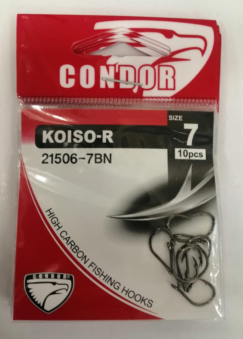 Крючок Condor Koiso-Ring №7 (рос.разм.) BN (50 шт./упак) Корея