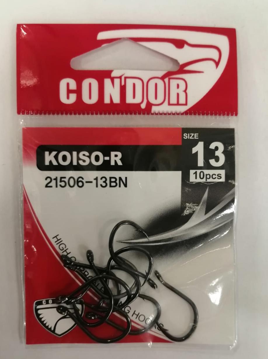 Крючок Condor Koiso-Ring №13 (рос.разм.) BN (50 шт./упак) Корея