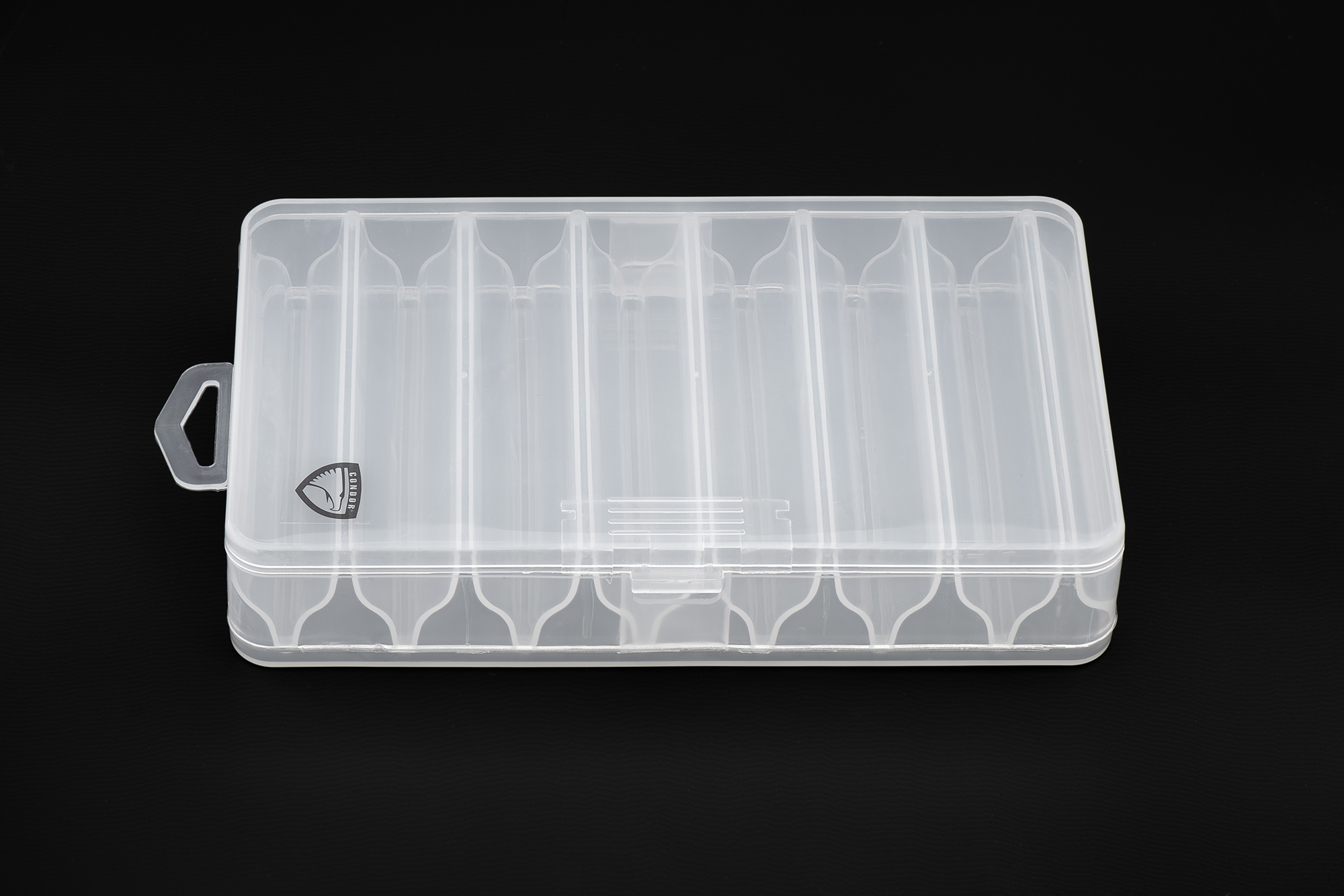Коробка пластиковая двусторонняя  для воблеров, 14 ячеек (195 х 110 х 36мм) 