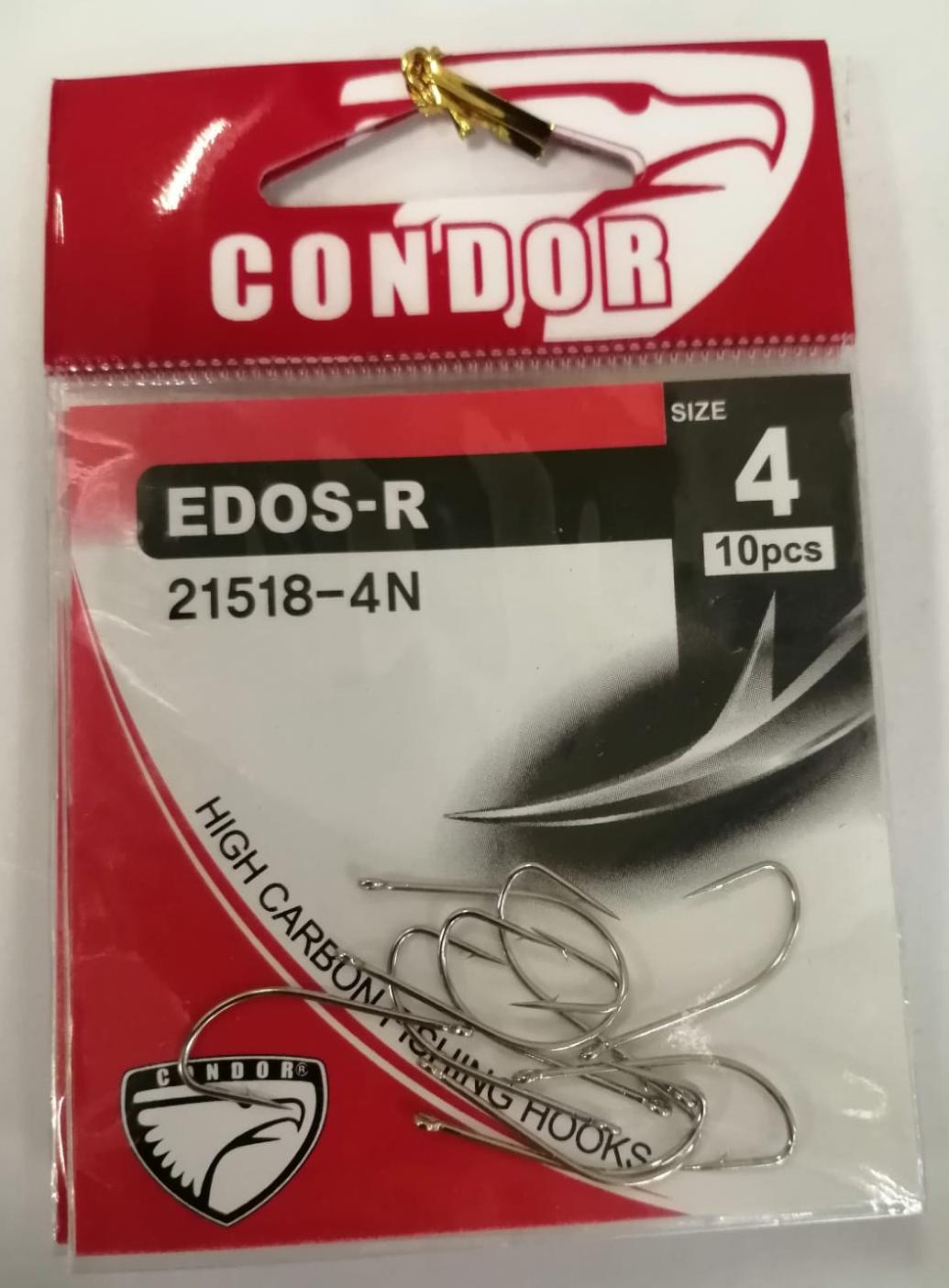 Крючок Condor Edos-Ring №4 N (50 шт./упак) Корея