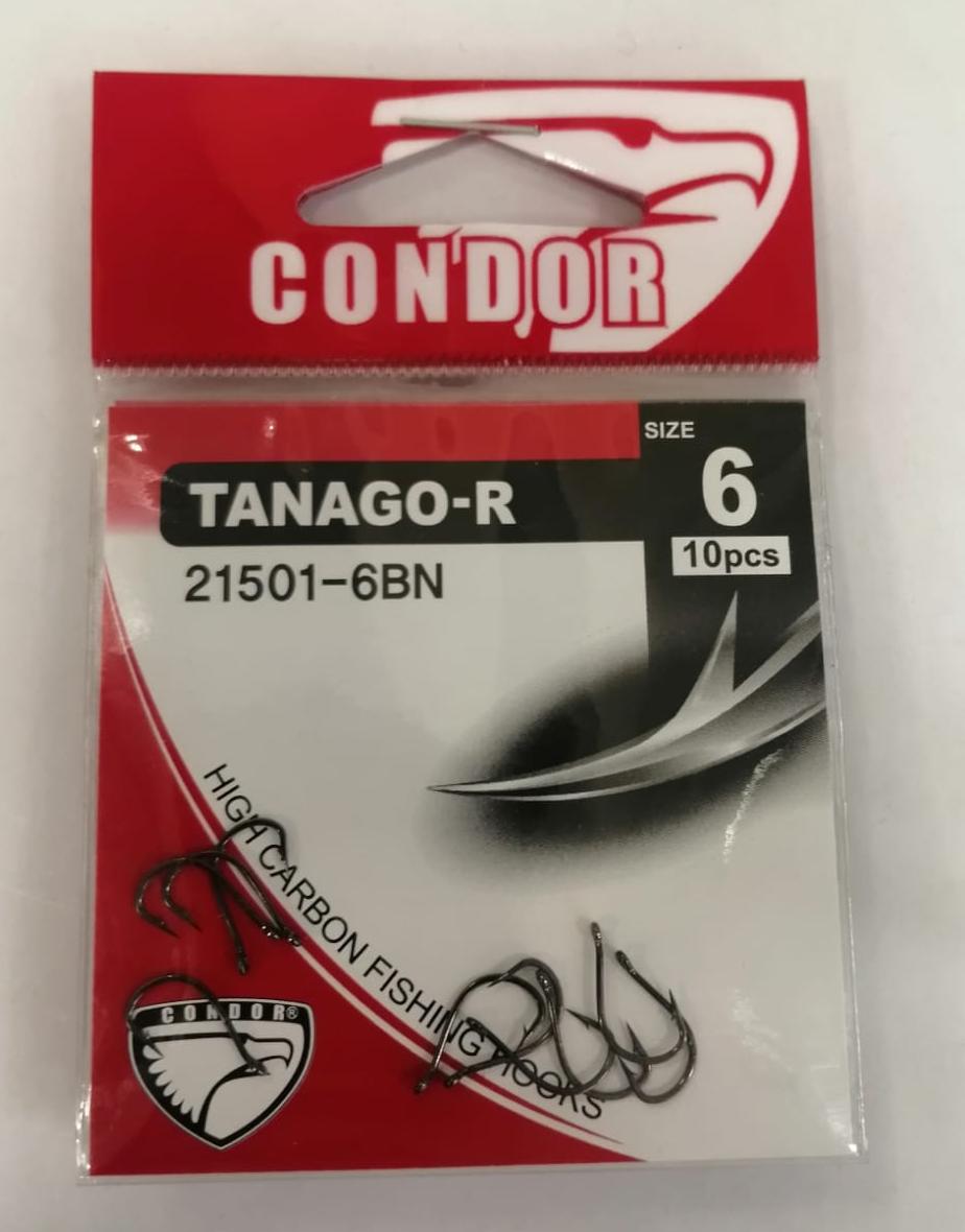 Крючок Condor Tanago-Ring №6 (рос.разм.) BN (50 шт./упак) Корея