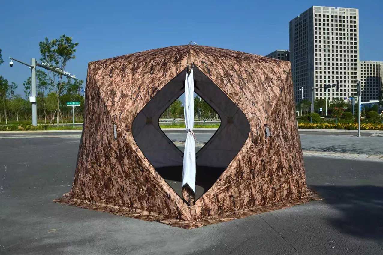 Палатка Куб "CONDOR" зимняя утепленная 6 сторон, 3,6 х 3,2 х 2,2 темный КМФ Палатка Куб "CONDOR" зимняя утепленная 6 сторон, 3,6 х 3,2 х 2,2 темный КМФ