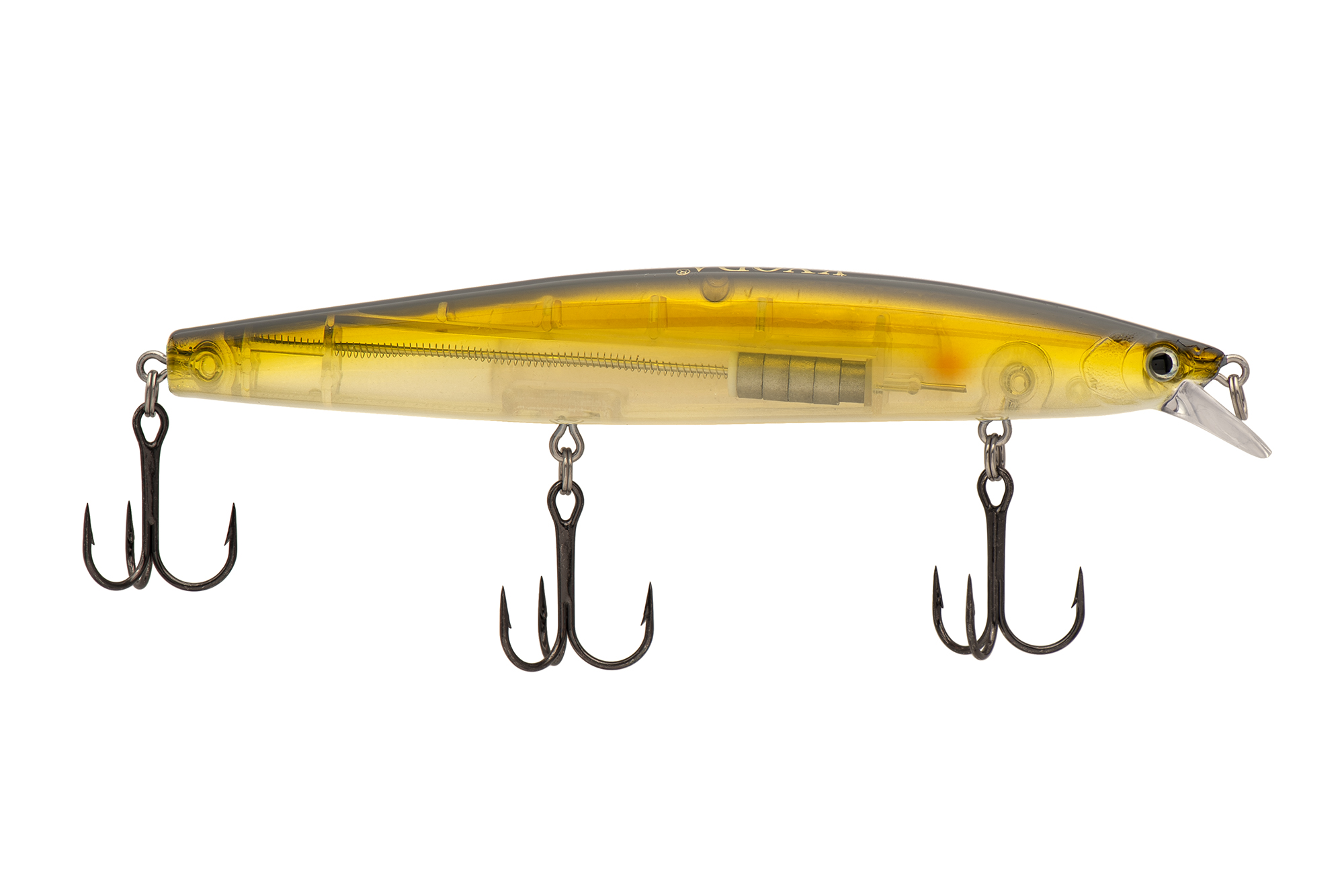 Воблер KYODA Spotlight Minnow-125F, длина 12,5 см, вес 22 гр, цвет P371, заглубление 0,5-0,8 м.