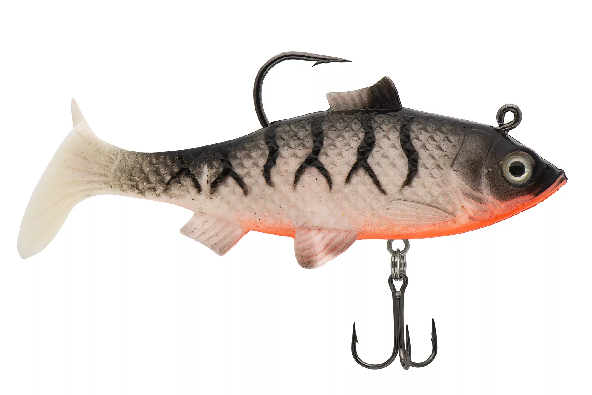 Виброхвост оснащённый CONDOR Crazy Bait NWRO03 размер 80 мм, вес 15 гр, цвет 902 (2 шт)