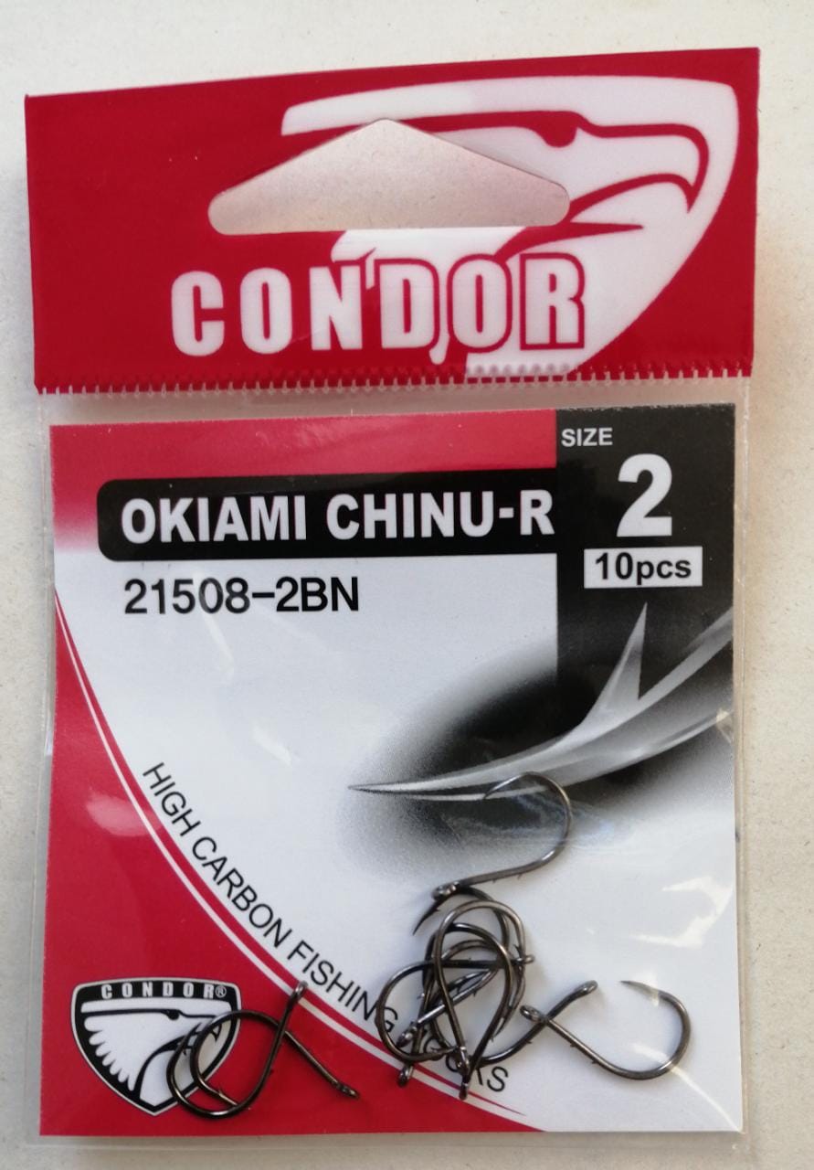 Крючок Condor Okiami Chinu-Ring №2 (рос.разм.) BN (50 шт./упак) Корея