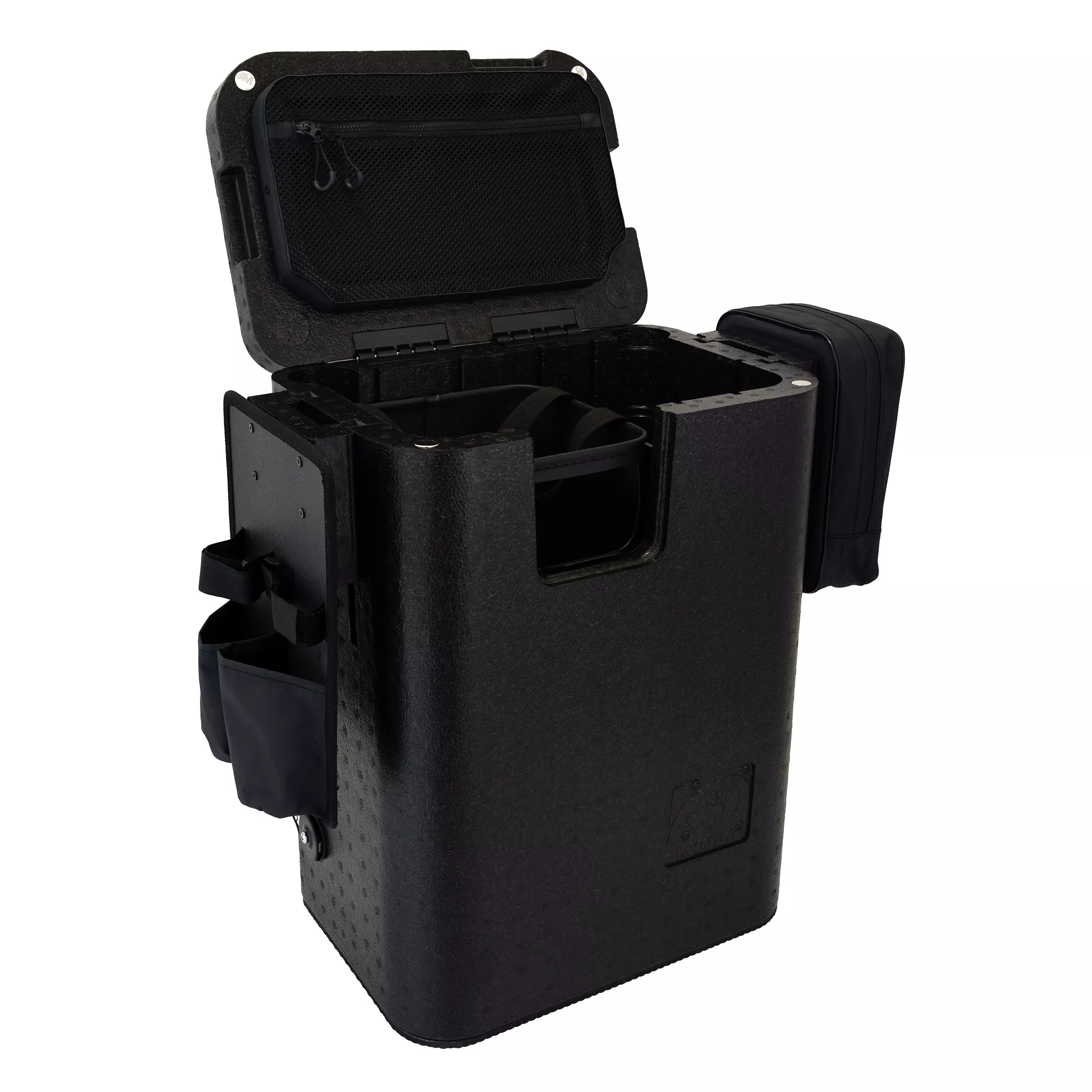 Ящик зимний KYODA, полипропиленовый (PPE), р-р 35х25х47, цвет черный Ящик зимний KYODA, полипропиленовый (PPE), р-р 35х25х47, цвет черный