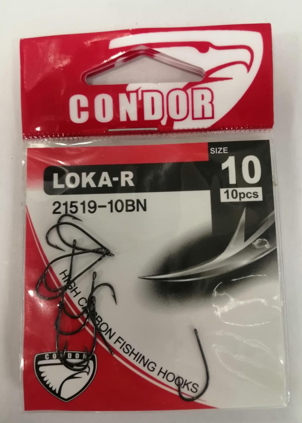 Крючок Condor Loka-Ring №10 BN (50 шт./упак) Корея