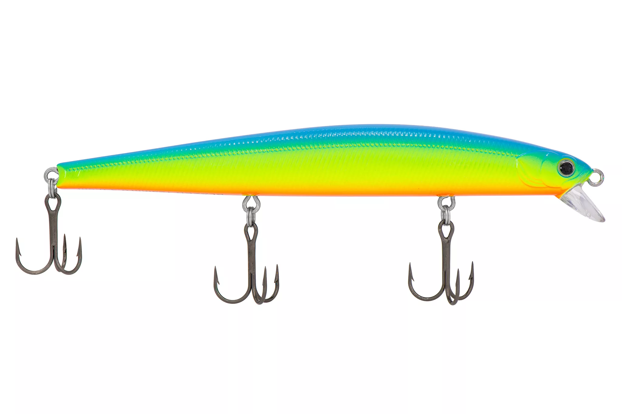 Воблер KYODA Blazer Minnow-123F, длина 12,3 см, вес 15,0 гр, цвет P1708, заглубление 0,3-0,5 м