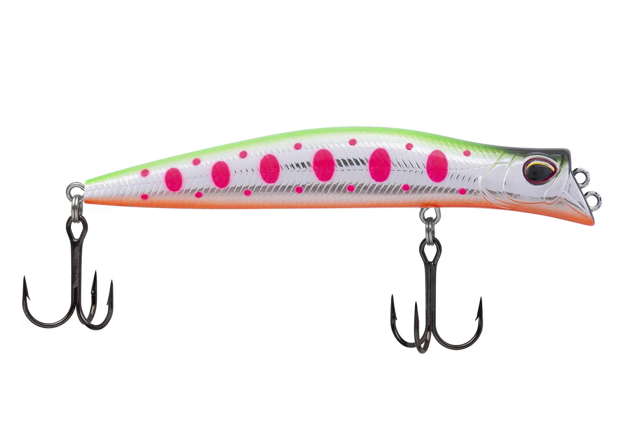 Воблер KYODA POCKY MINNOW-130F, длина 130 мм, вес 17,5  гр, цвет P1433 заглубление 0,1 - 0,2 м.