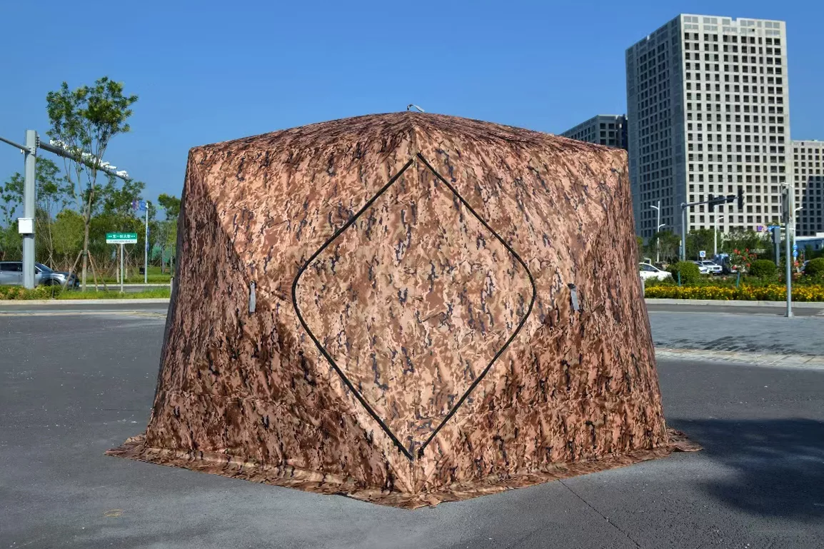 Палатка Куб "CONDOR" зимняя утепленная 6 сторон, 3,6 х 3,2 х 2,2 темный КМФ Палатка Куб "CONDOR" зимняя утепленная 6 сторон, 3,6 х 3,2 х 2,2 темный КМФ