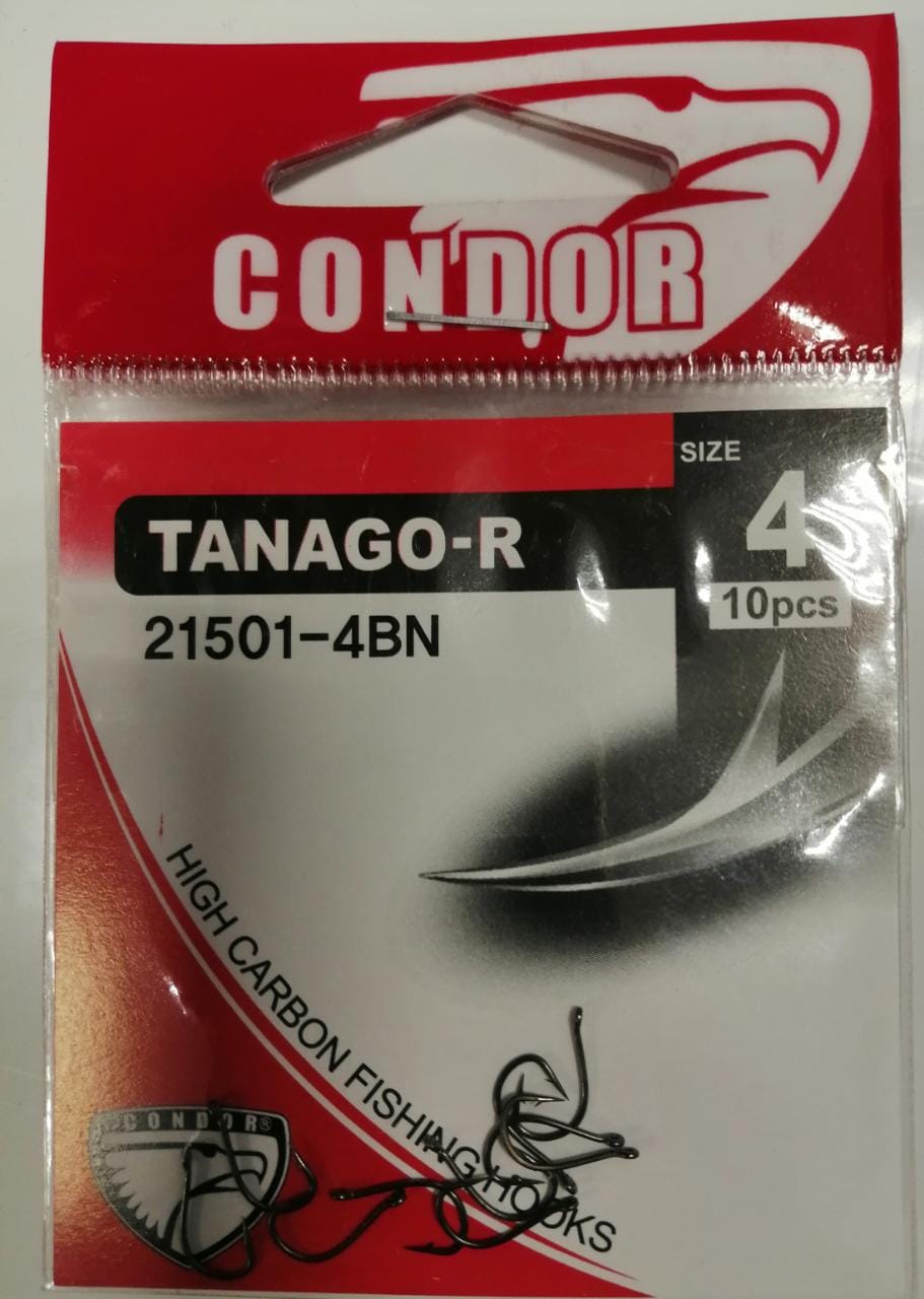 Крючок Condor Tanago-Ring №4 (рос.разм.) BN (50 шт./упак) Корея