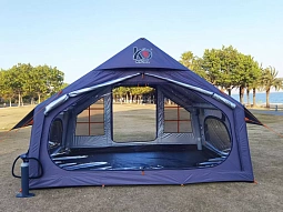 Палатка KYODA, APL-5009, 4 стороны, надувной каркас, пол, размер 360 x 250 x 228 мм