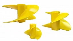 Секция шнека пластиковая ледобура "KYODA" d130 мм