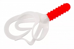 Твистер двухвостый CONDOR Crazy Bait DTF90 размер 90 мм, вес 4,4 гр,  цвет 114 (7 шт)