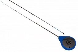 Удочка зимняя KYODA, балалайка бескивковая ICE FISHING ROD, длина 36 см, тест 0,4-0,9 гр, цвет Blue