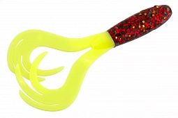 Твистер двухвостый CONDOR Crazy Bait DTS75 размер 75 мм, вес 2,8 гр,  цвет 213 (10 шт)